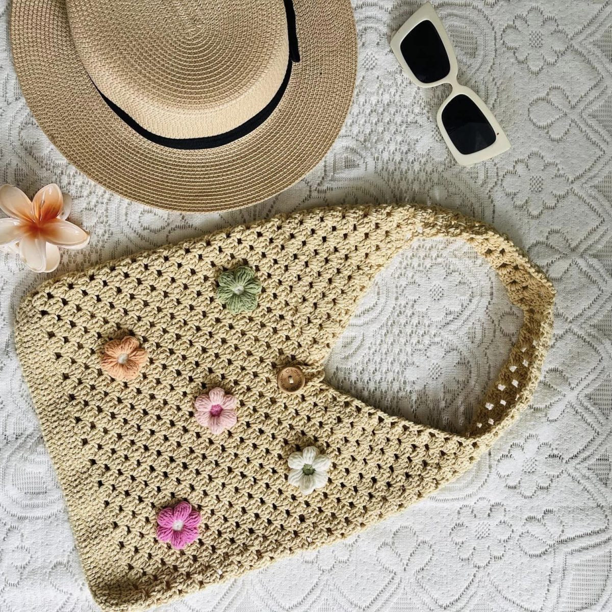 Handmade Cute Beach Bag
