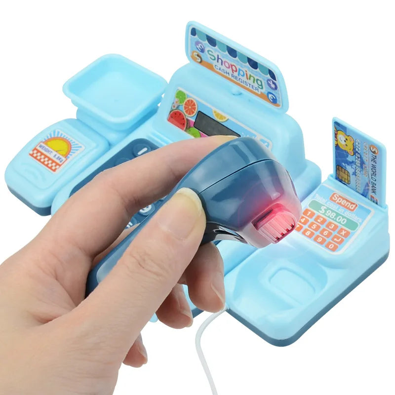 Cash Register Toy with Lights & Sounds, Electronic Gameplay, Safe for Ages 3+