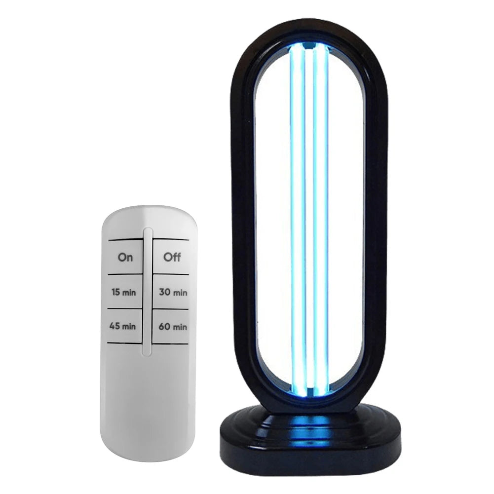 Multi-Surface UV Disinfection Lamp with Ozone & Ozone-Free Modes, Air Purification Function and Remote Control