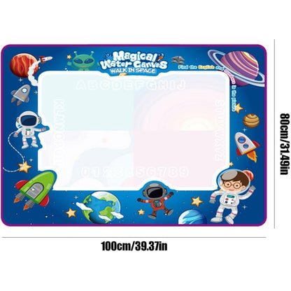 100 x 80cm Large Water Drawing Mat with Magic Pen Safe for Ages 3+