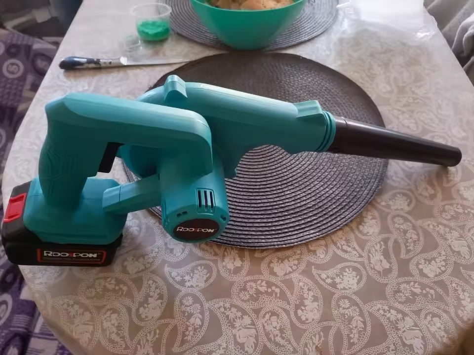 2-in-1 Cordless Leaf Blower & Vacuum – Portable Electric Garden Blower with Strong Suction for Yard Cleaning & Debris Removal