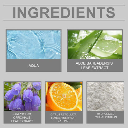 2-in-1 Natural Extract Silver Hair Color Cream with Trendy Silver Effect, Plant-Based Ingredients, and Easy At-Home Use