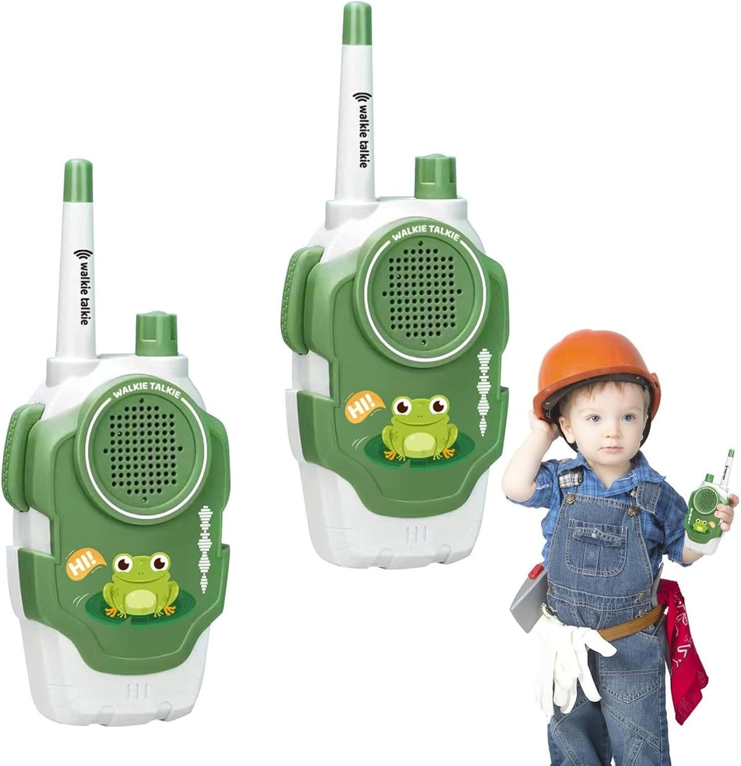 2PCS Talkie Walkie Toy, Creative Role-Play, Social Interaction & Screen-Free Fun, Safe for Kids 3+