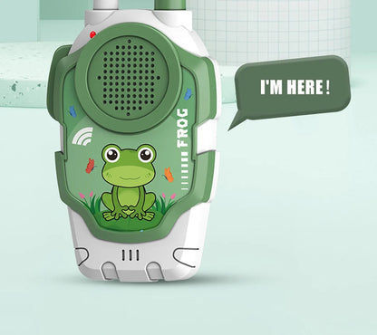 2PCS Talkie Walkie Toy, Creative Role-Play, Social Interaction & Screen-Free Fun, Safe for Kids 3+