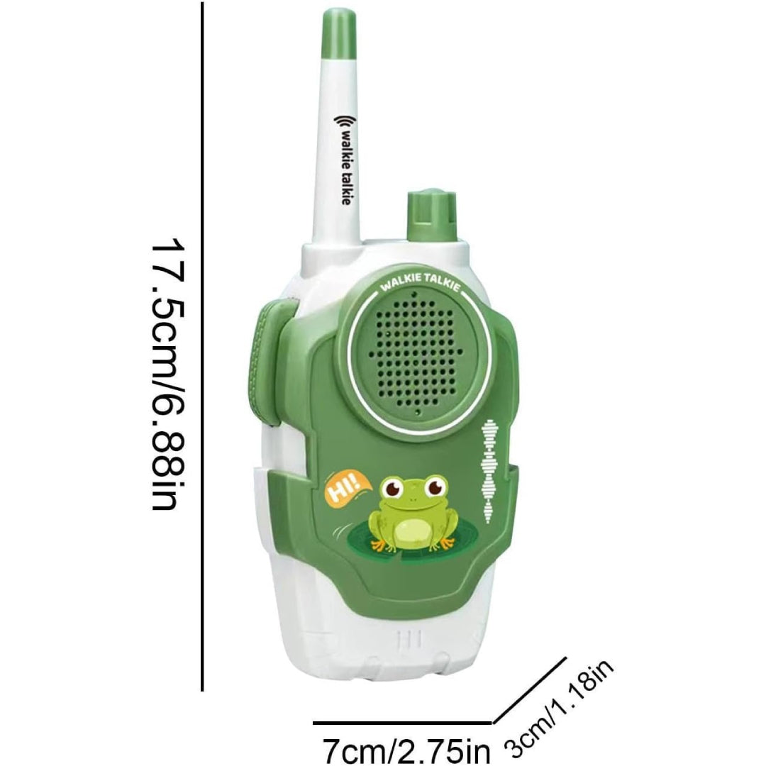 2PCS Talkie Walkie Toy, Creative Role-Play, Social Interaction & Screen-Free Fun, Safe for Kids 3+