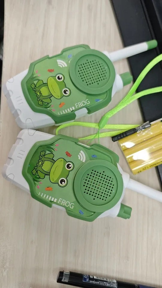 2PCS Talkie Walkie Toy, Creative Role-Play, Social Interaction & Screen-Free Fun, Safe for Kids 3+
