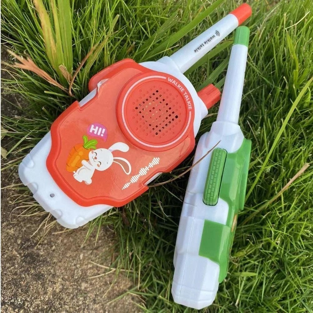 2PCS Talkie Walkie Toy, Creative Role-Play, Social Interaction & Screen-Free Fun, Safe for Kids 3+