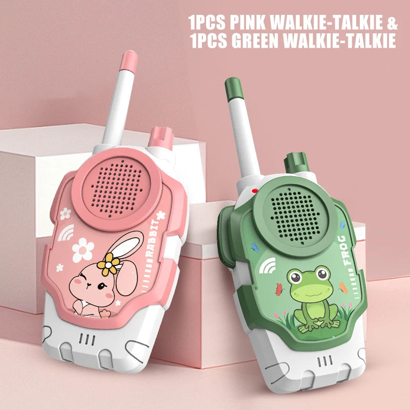 2PCS Talkie Walkie Toy, Creative Role-Play, Social Interaction & Screen-Free Fun, Safe for Kids 3+