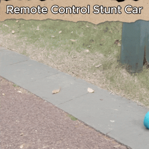2,4G Remote Control Stunt Car with 360° Rotation, Double Sided Driving, Safe for Ages 6+