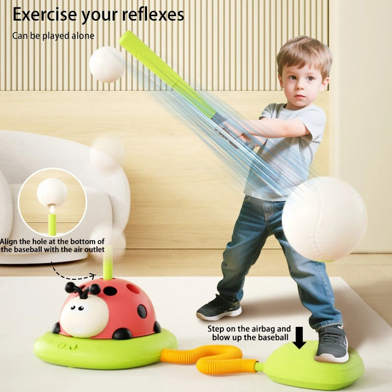 3-in-1 Active Play Toy – Jump, Ring Toss & Rocket Launch with Musical & Remote-Controlled, Easy to Assemble, Safe for Ages 3+