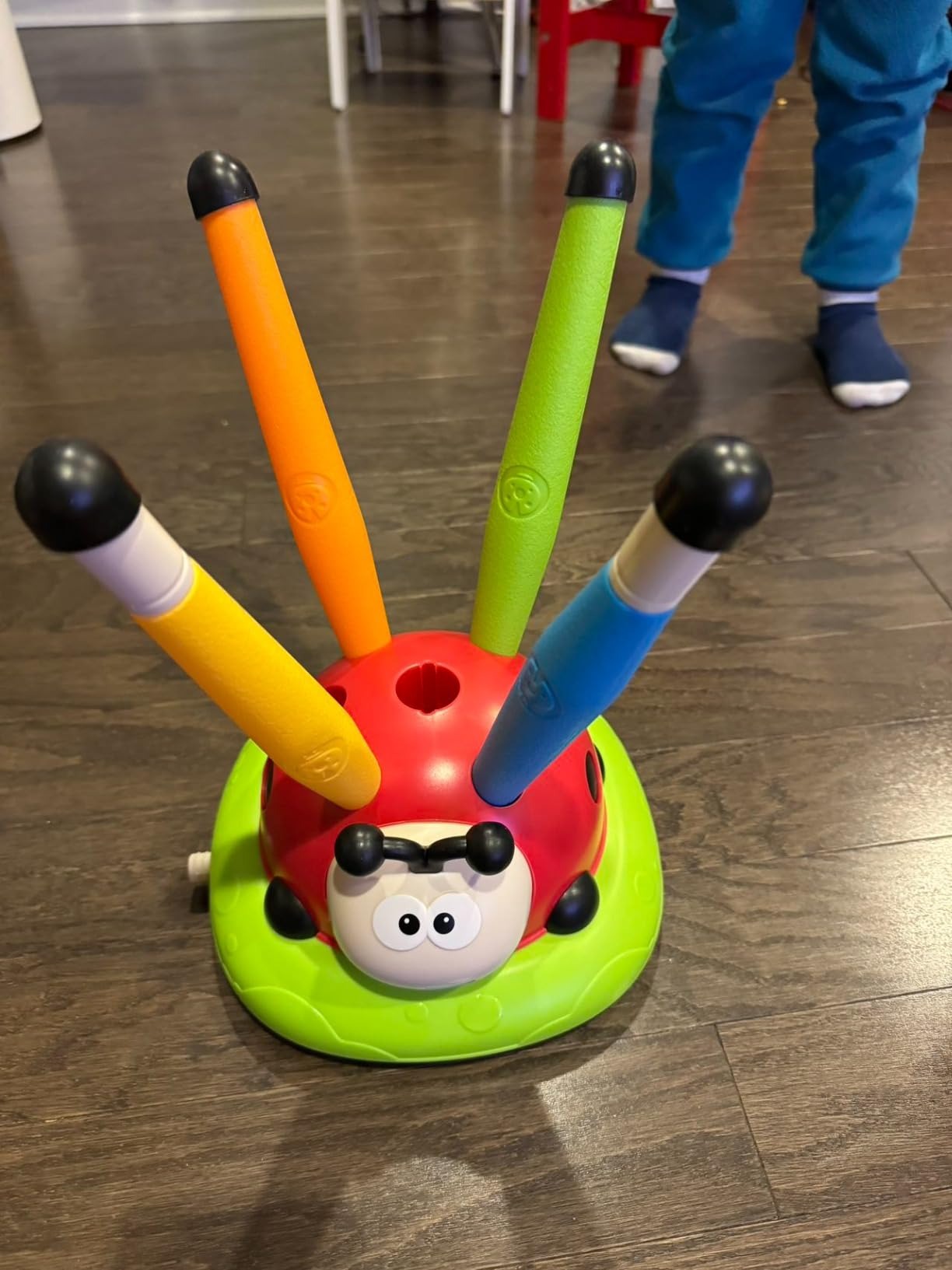 3-in-1 Active Play Toy – Jump, Ring Toss & Rocket Launch with Musical & Remote-Controlled, Easy to Assemble, Safe for Ages 3+