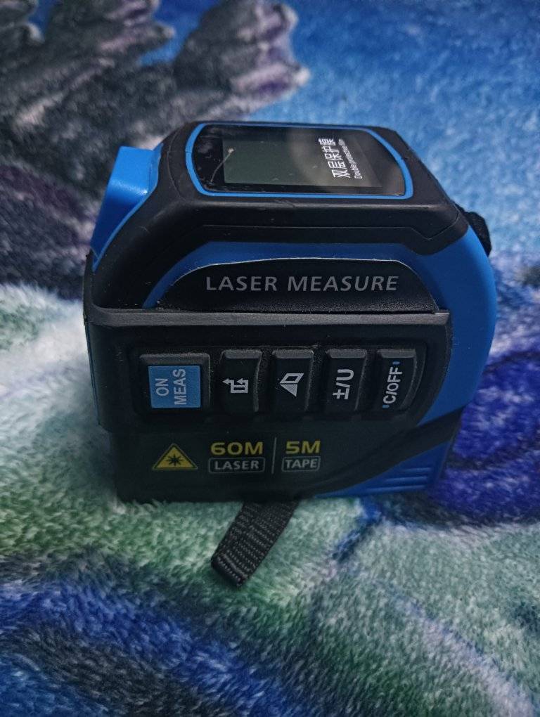 5-in-1 Digital Bluetooth Laser Tape Measure – Smart Electronic Measuring Tool with App Sync
