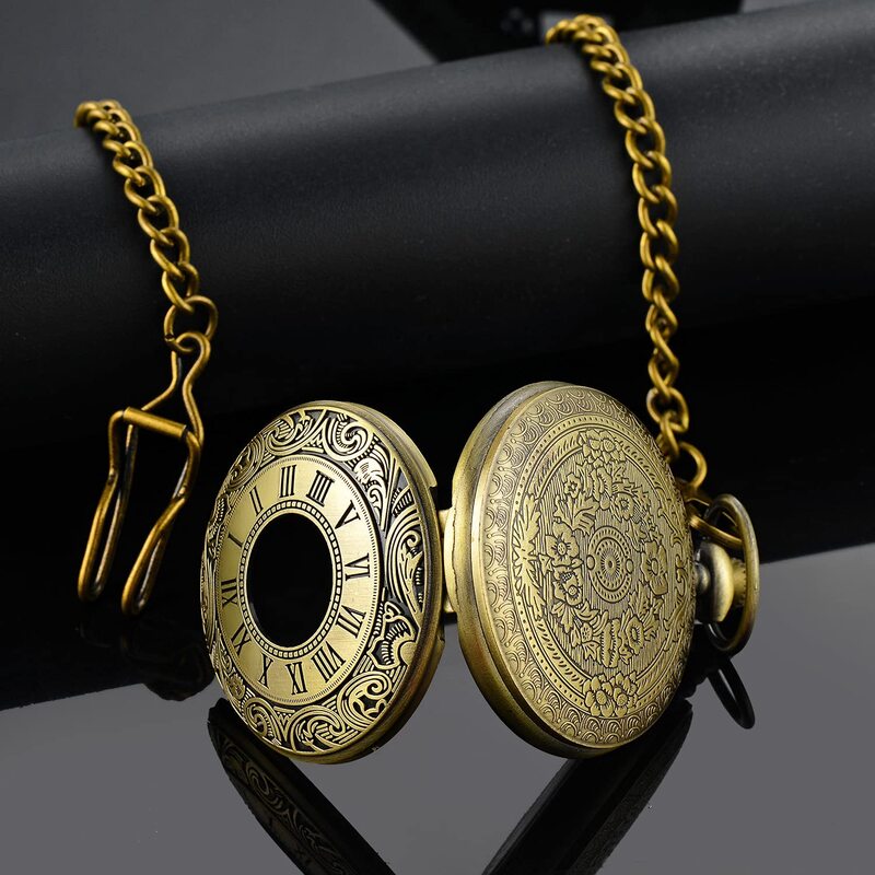 Vintage Gold Half Hunter Pocket Watch