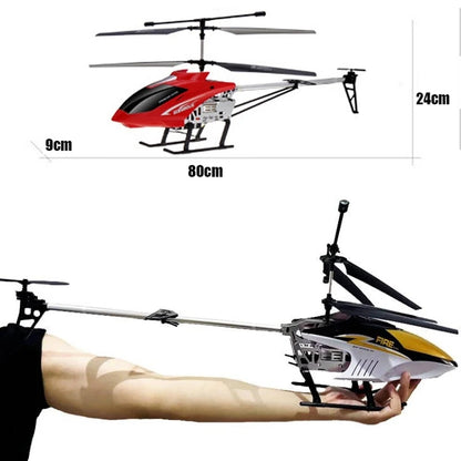 80cm Large Remote Control Helicopter with 2,4G Fall-resitant, Anti-wind, Rechargeble, Long flight-time, Safe for Ages 14+