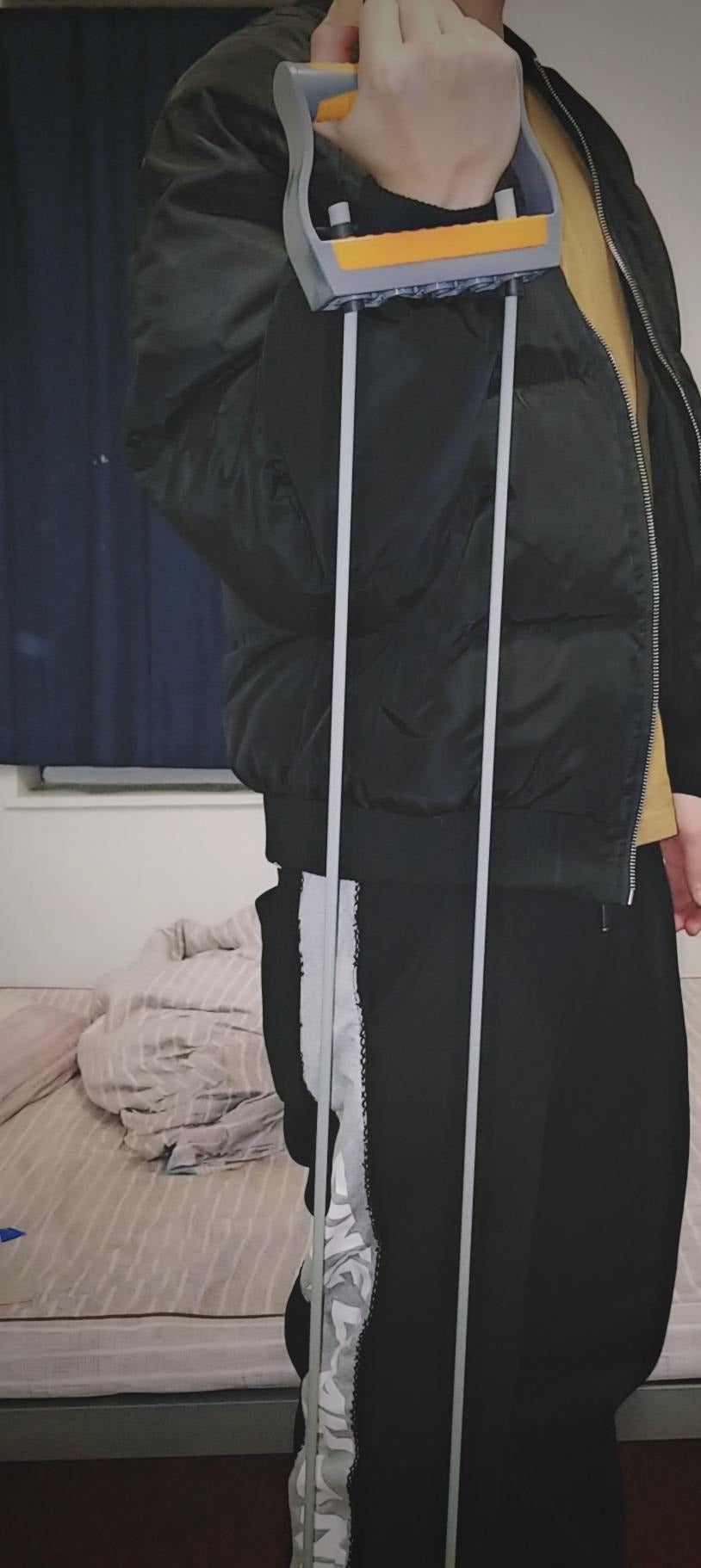 Adjustable Chest Expander 5 Ropes Resistance with Non-Slip Comfortable Handles, Portable & Lightweight Design