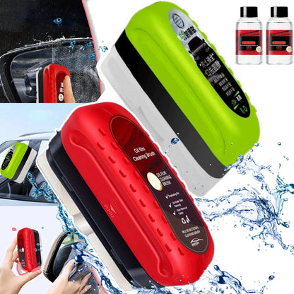 Advanced Glass Oil Film Cleaning Brush for Car Windshield Water Stain Removal