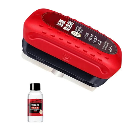 Advanced Glass Oil Film Cleaning Brush for Car Windshield Water Stain Removal