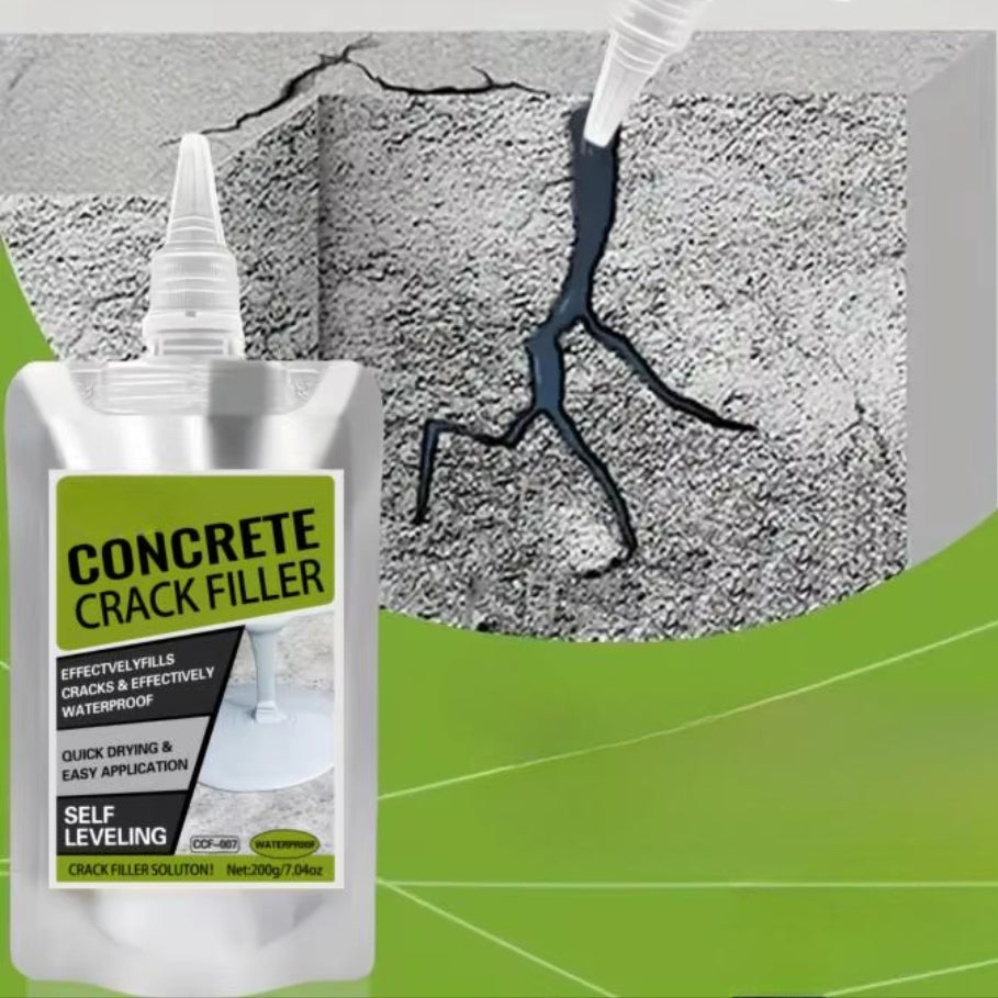 All-Surface Waterproof Crack Filler – Quick-Drying, Self-Leveling for Walls, Roofs, Floors, and Outdoor Tiles