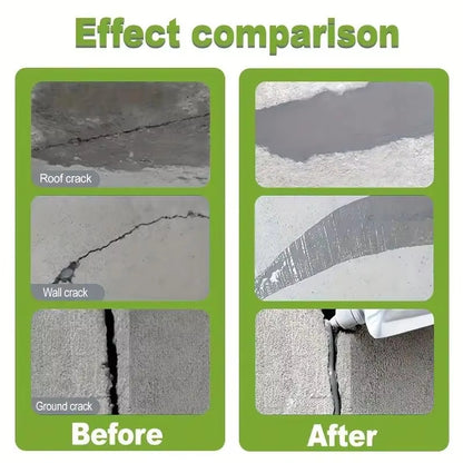 All-Surface Waterproof Crack Filler – Quick-Drying, Self-Leveling for Walls, Roofs, Floors, and Outdoor Tiles