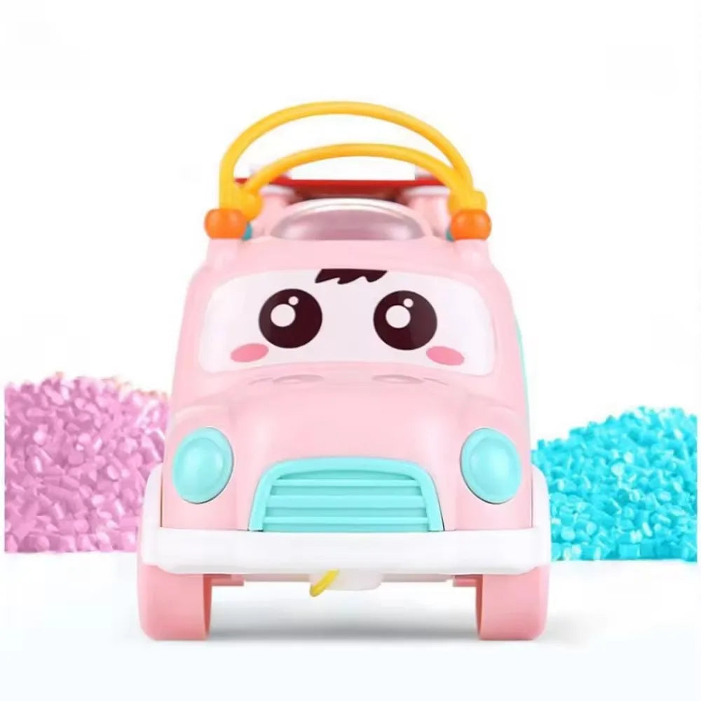 Bus Playing Music Toy, Multifunctional Cartoon Imitation Instrument Xylophone, Baby Tapping Piano