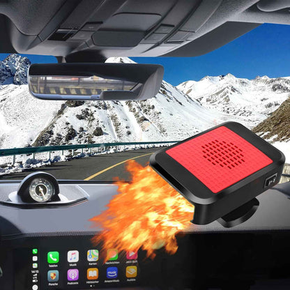 Car Heater, 12V/24v 200W Car Heater 2 in 1 Heating Fan Defroster Demister Car Amplifier Cooling Fans