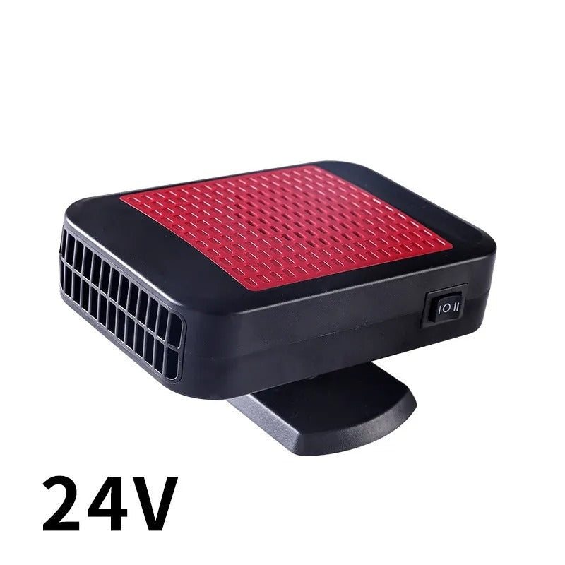 Car Heater, 12V/24v 200W Car Heater 2 in 1 Heating Fan Defroster Demister Car Amplifier Cooling Fans