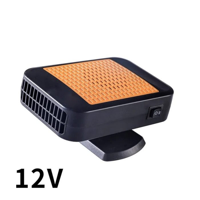 Car Heater, 12V/24v 200W Car Heater 2 in 1 Heating Fan Defroster Demister Car Amplifier Cooling Fans