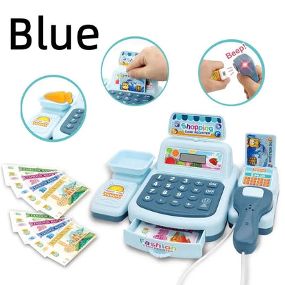 Cash Register Toy with Lights & Sounds, Electronic Gameplay, Safe for Ages 3+