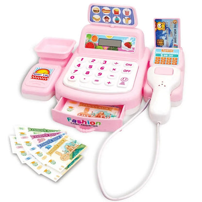 Cash Register Toy with Lights & Sounds, Electronic Gameplay, Safe for Ages 3+