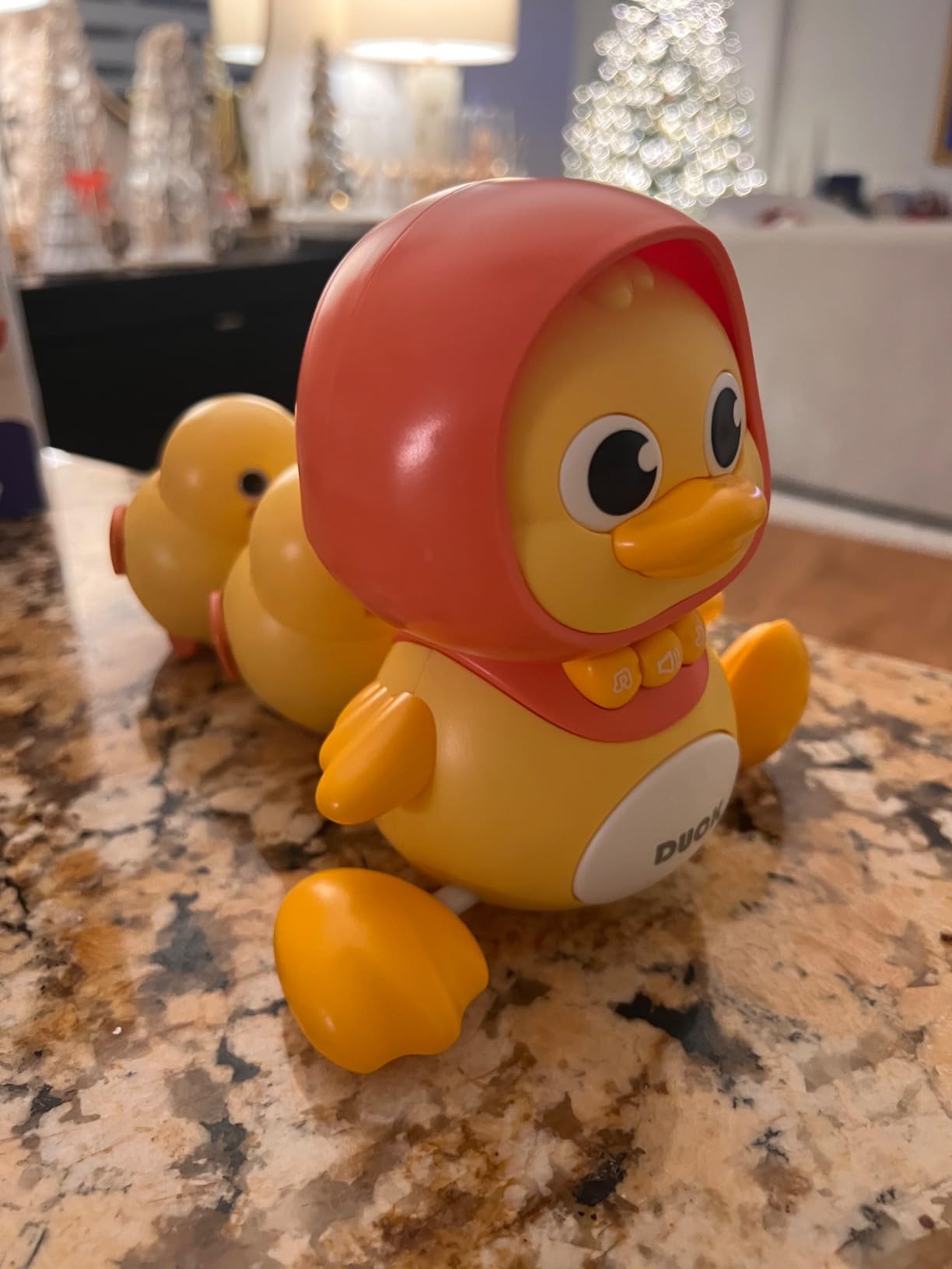 Dancing Duck Toy with Music, Lights and Walking, Safe for Ages 6 Months+