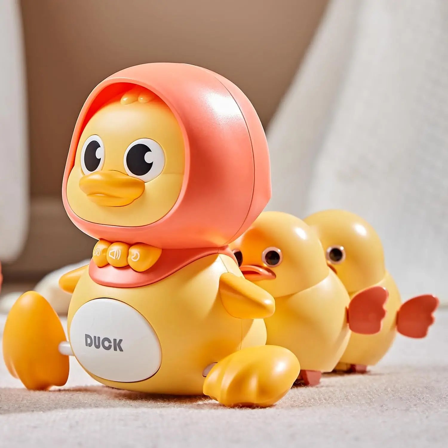 Dancing Duck Toy with Music, Lights and Walking, Safe for Ages 6 Months+