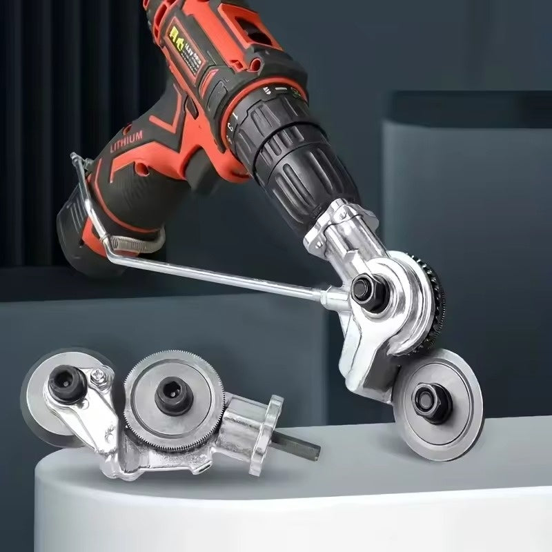 Electric Drill Refitting Plate Shears with Precision Metal Cutting and Multi-Material Cutting Capability