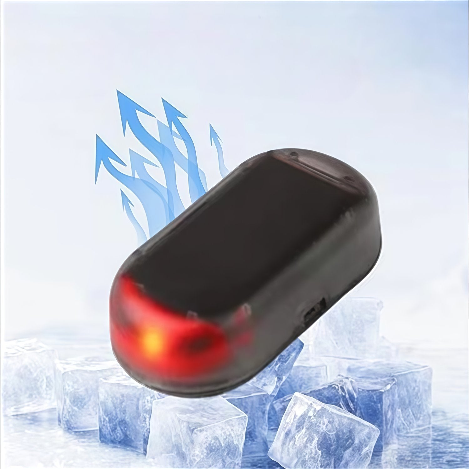 Electromagnetic Snow Removal Device Uses USB Rechargeable To Melt Ice And Snow On Car Windows