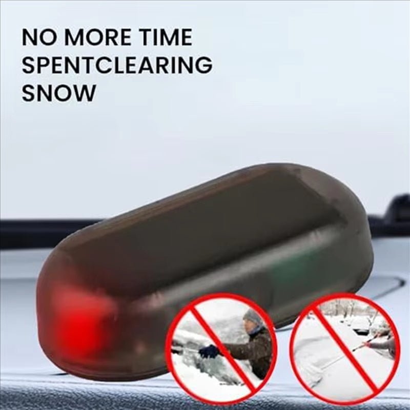 Electromagnetic Snow Removal Device Uses USB Rechargeable To Melt Ice And Snow On Car Windows