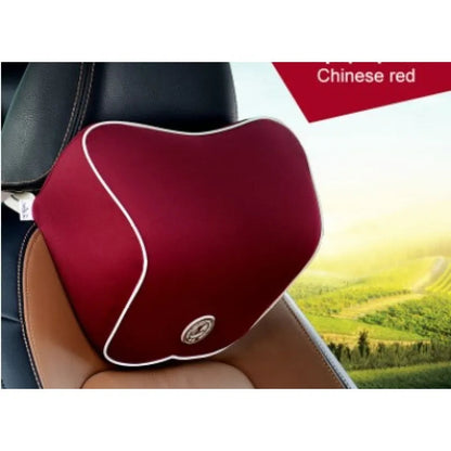 Ergonomic Memory Foam Lumbar and Neck Support Cushion Set