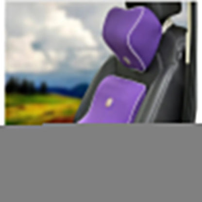 Ergonomic Memory Foam Lumbar and Neck Support Cushion Set