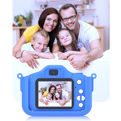 Exciting Camera for Inquisitive Children With Selfie, 32GB Storage, Display Screen, Fun Cartoon Design for Ages 3+