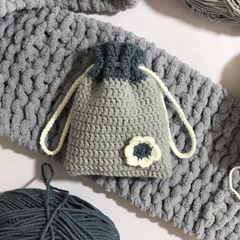 Handmade Cute and Beautiful Small Knitted Bag for Girls