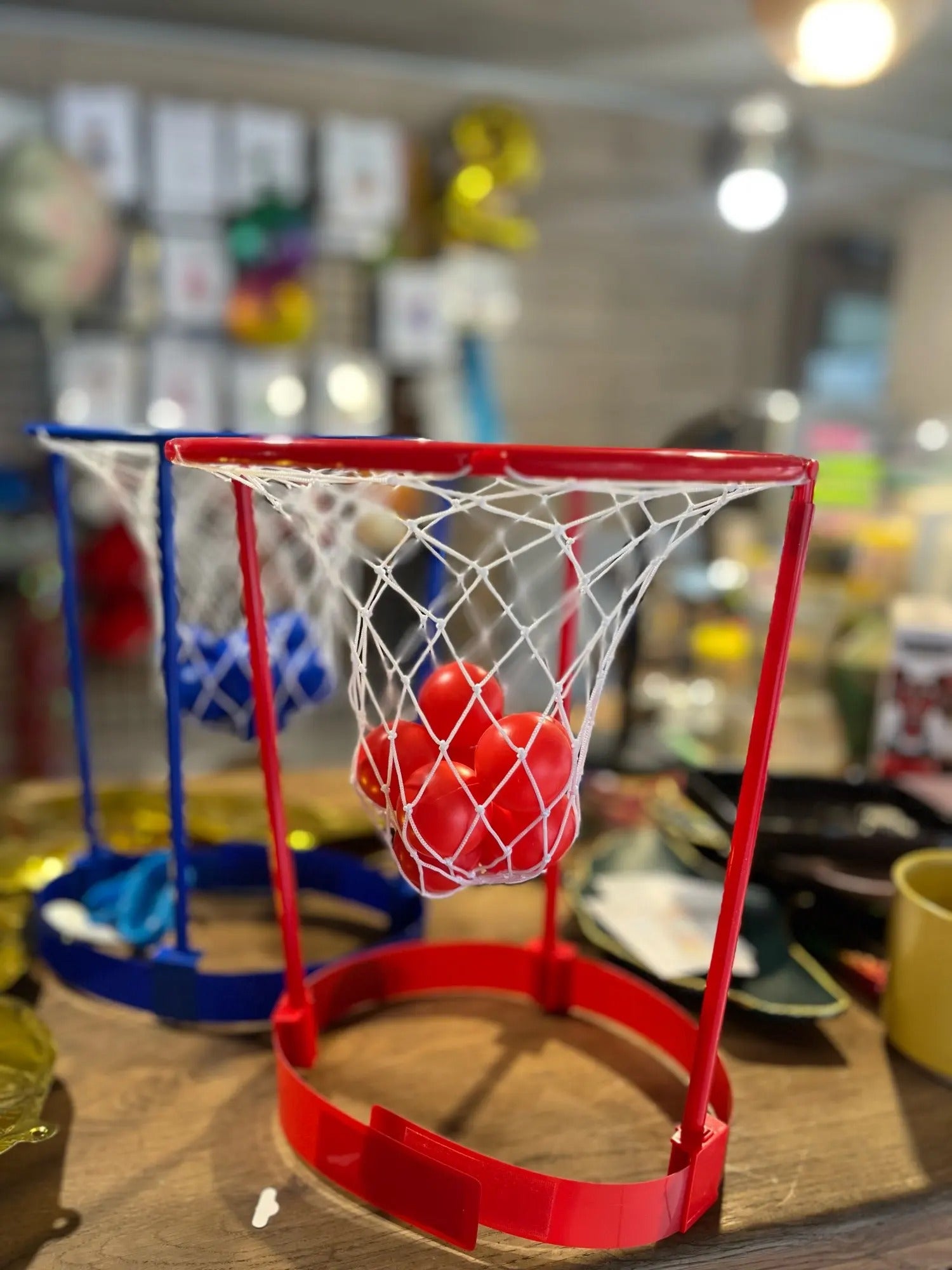 Head Hoop Basketball, Party Game Set, Easy to Assemble, Complete 2-Player Accessories Included, Safe for Ages 4+