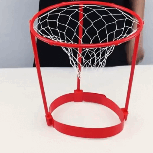 Head Hoop Basketball, Party Game Set, Easy to Assemble, Complete 2-Player Accessories Included, Safe for Ages 4+
