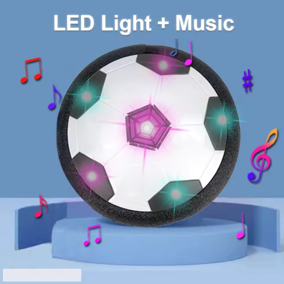 Hover Soccer Ball with Colorful LED Lights, Durable Materials and Battery Operation, Safe for Ages 3+