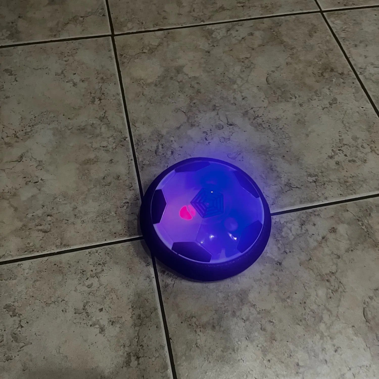 Hover Soccer Ball with Colorful LED Lights, Durable Materials and Battery Operation, Safe for Ages 3+