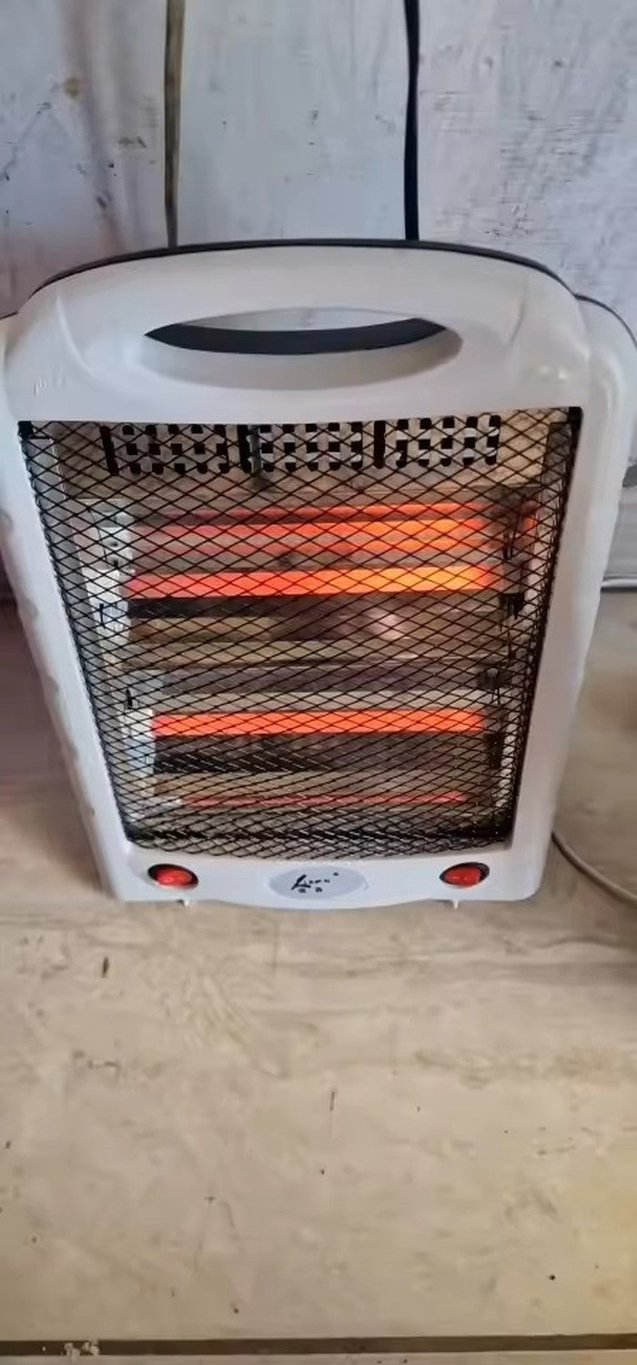 Infrared Quartz Space Heater – 300W, 600W Portable Electric Radiant Halogen Heater with Safe Materials
