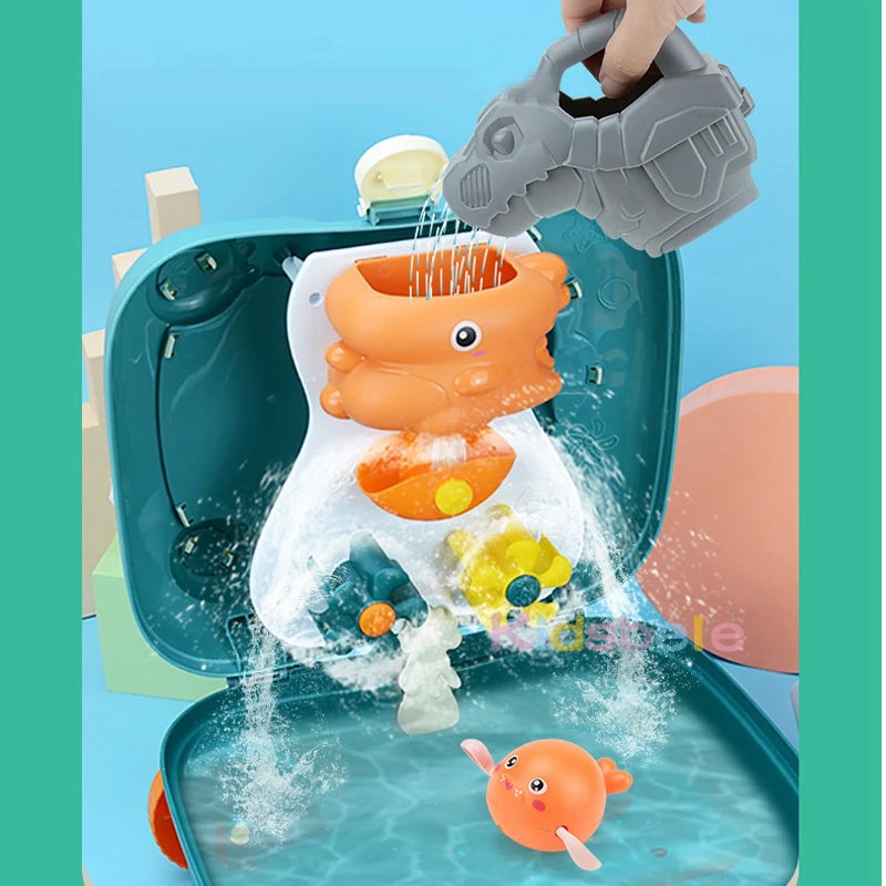 Kids Beach Toy Set, Sand and Water Play, BPA-Free Plastic, Variety of Tools & Shapes, Safe for Ages 2+