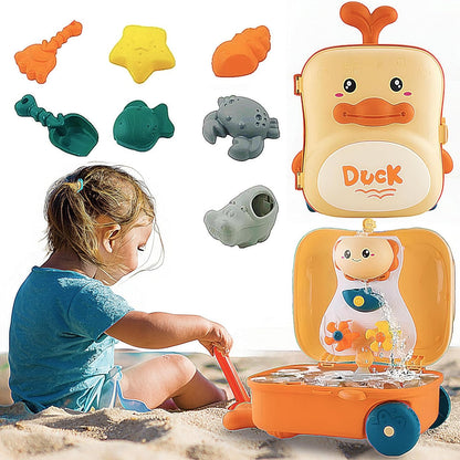 Kids Beach Toy Set, Sand and Water Play, BPA-Free Plastic, Variety of Tools & Shapes, Safe for Ages 2+
