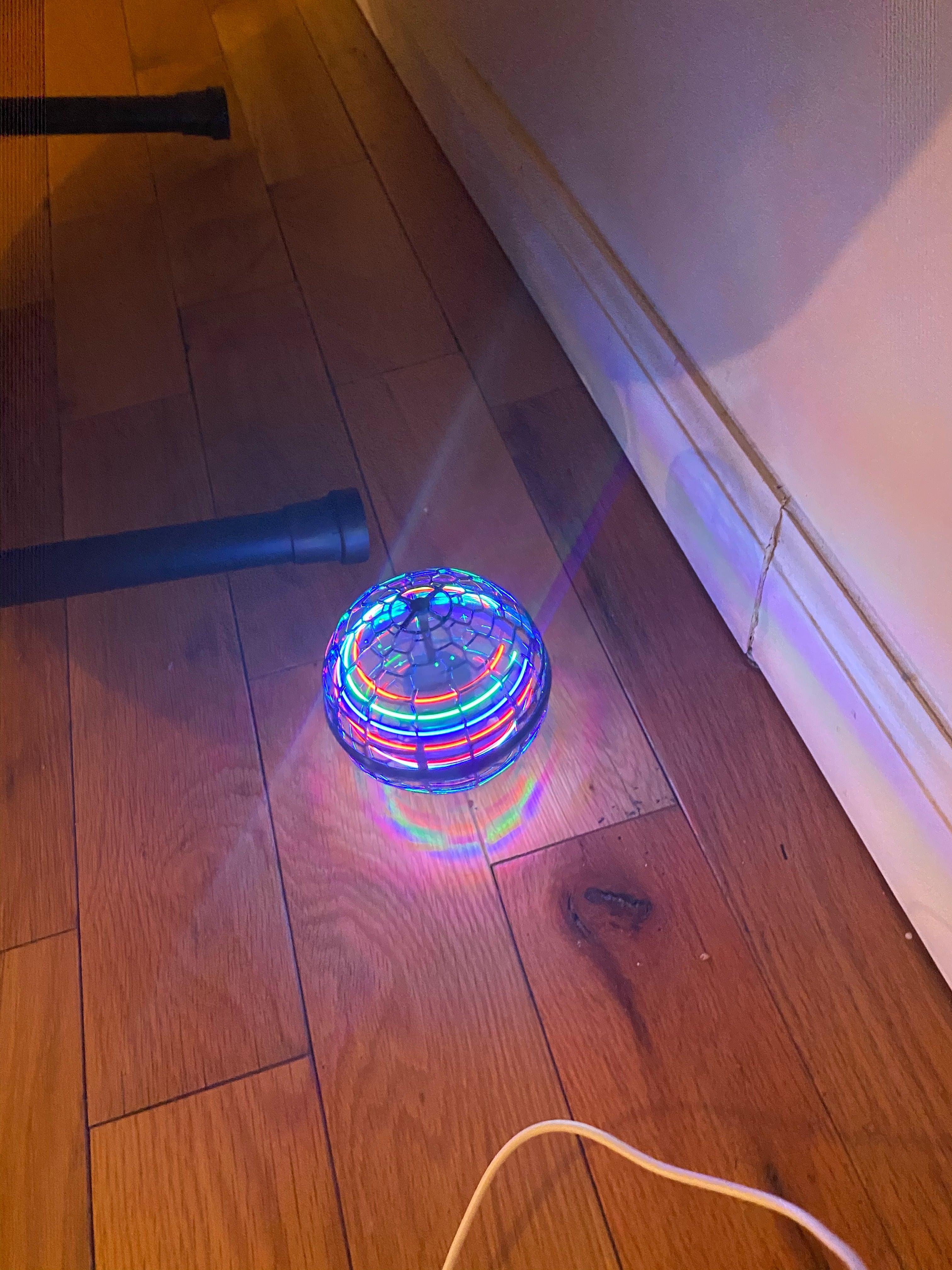 Magic Flying Orb Ball with LED Light, Boomerang Return and USB Rechargeable, Safe for Ages 6+
