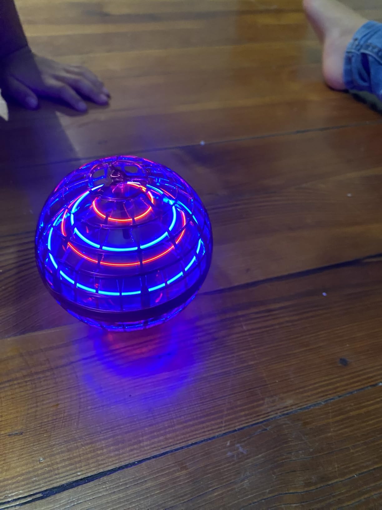 Magic Flying Orb Ball with LED Light, Boomerang Return and USB Rechargeable, Safe for Ages 6+