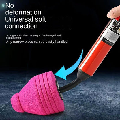 Manual Toilet Drain Unblocker, High Pressure Air Power, Reusable Plunger for Home Pipe Cleaning