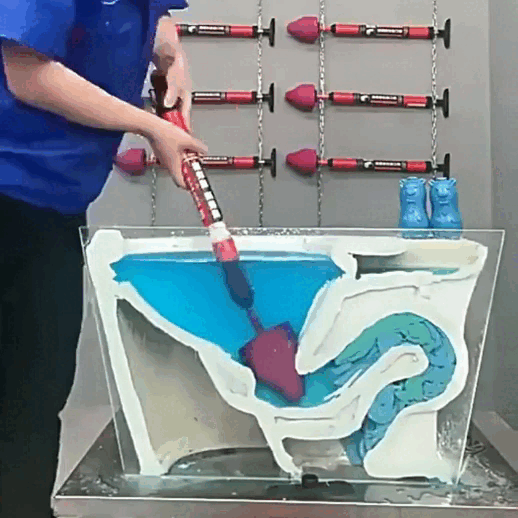 Manual Toilet Drain Unblocker, High Pressure Air Power, Reusable Plunger for Home Pipe Cleaning