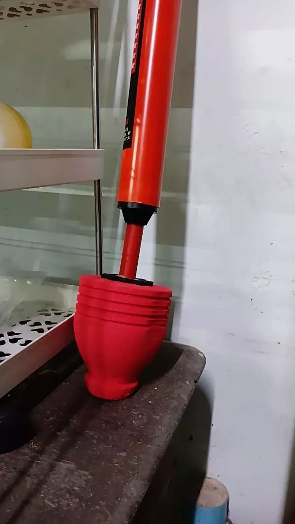 Manual Toilet Drain Unblocker, High Pressure Air Power, Reusable Plunger for Home Pipe Cleaning